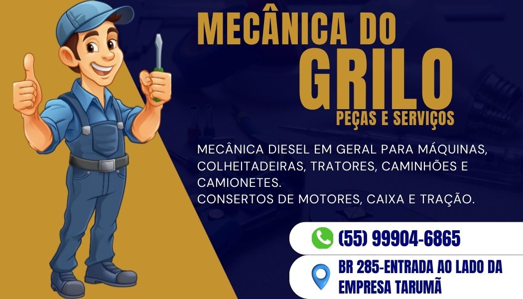 MECÂNICA DO GRILO